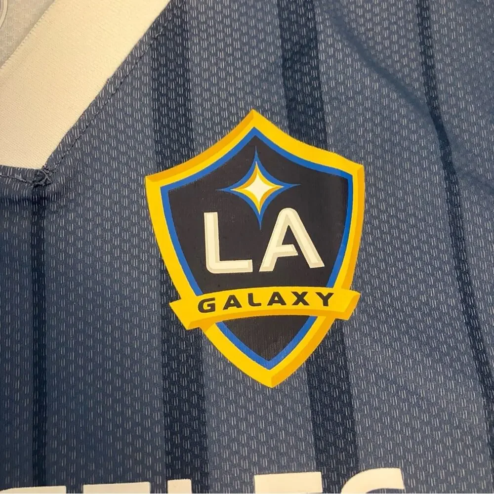 LA Galaxy Jersey Abercrombie Kids Short Sleeve Soccer Jersey Youth Size 7/8